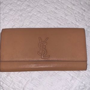 YSL Nude Clutch